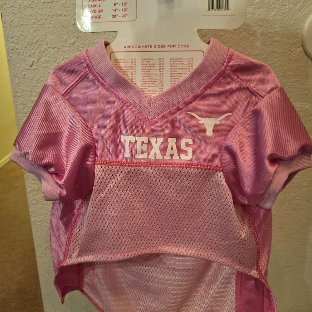 Texas Longhorns Pet Jersey